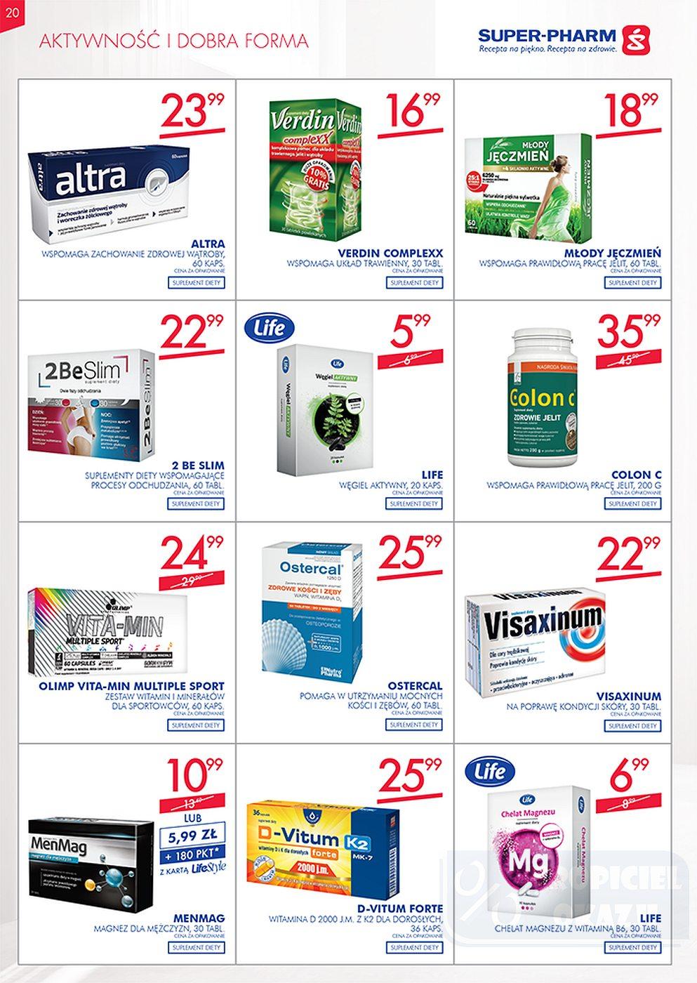 Gazetka promocyjna Superpharm str. 20