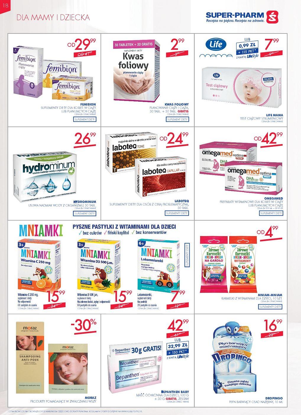Gazetka promocyjna Superpharm str. 18