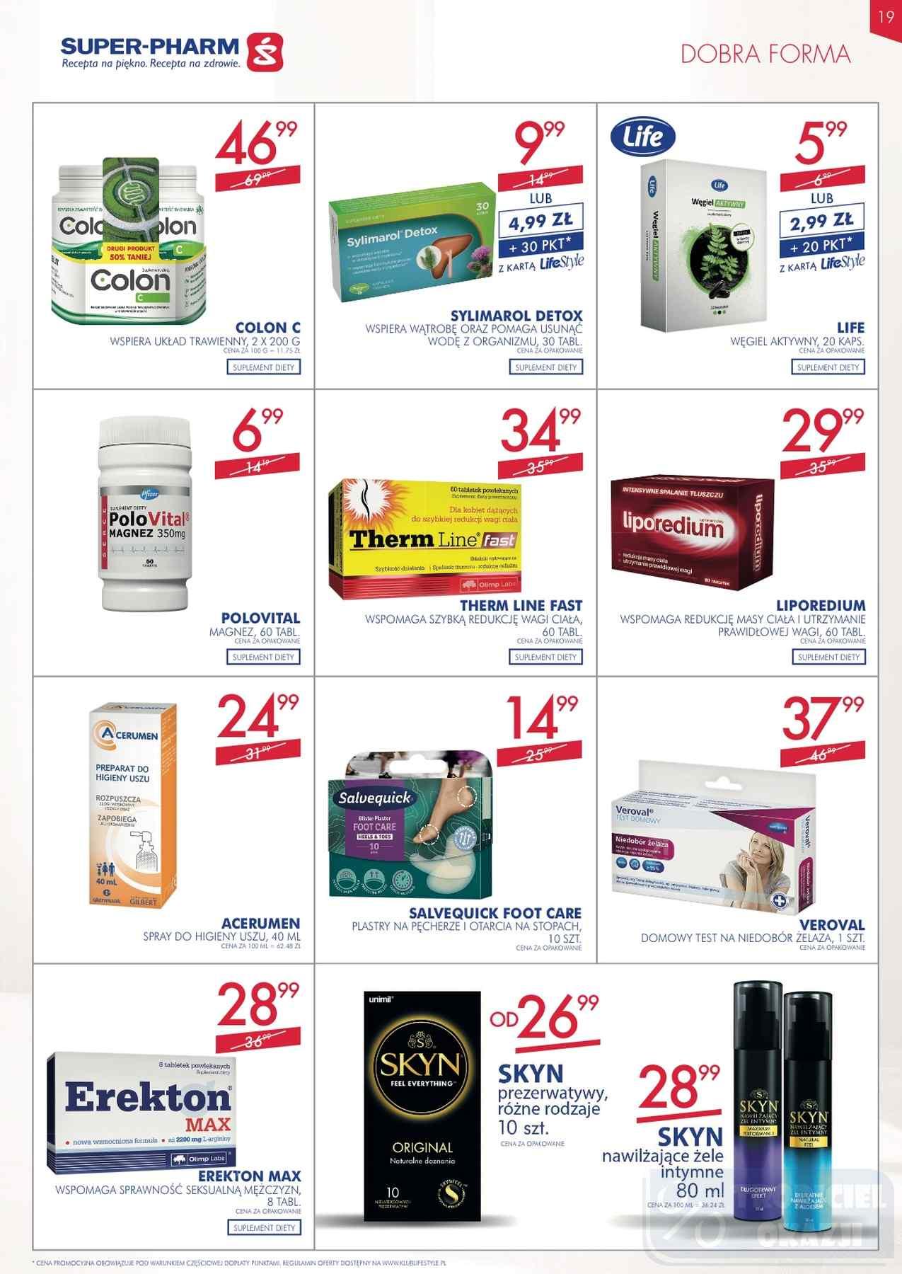 Gazetka promocyjna Superpharm str. 19
