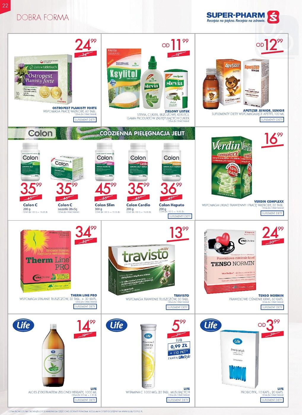 Gazetka promocyjna Superpharm str. 22