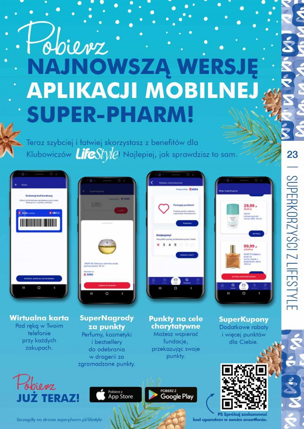 Gazetka promocyjna Superpharm str. 23