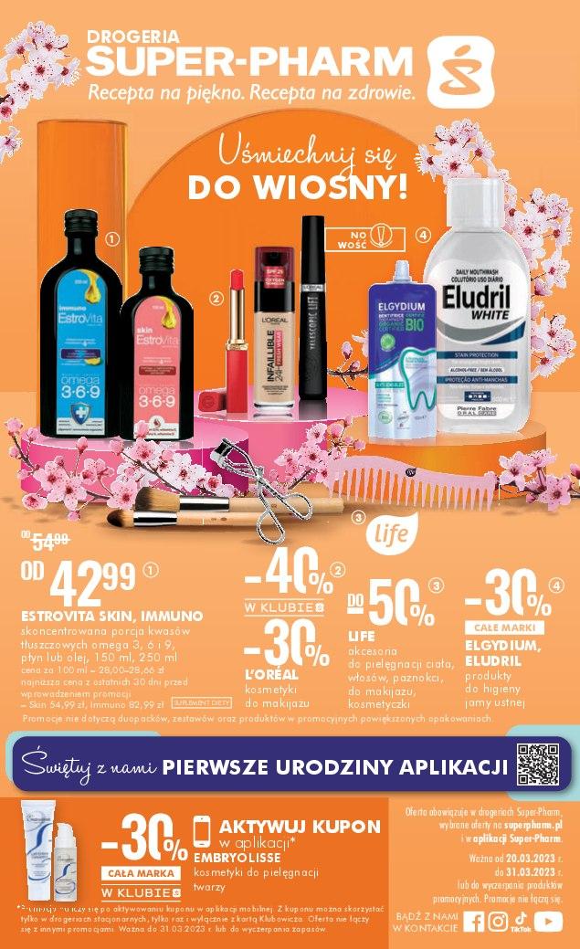 Gazetka promocyjna Superpharm str. 1