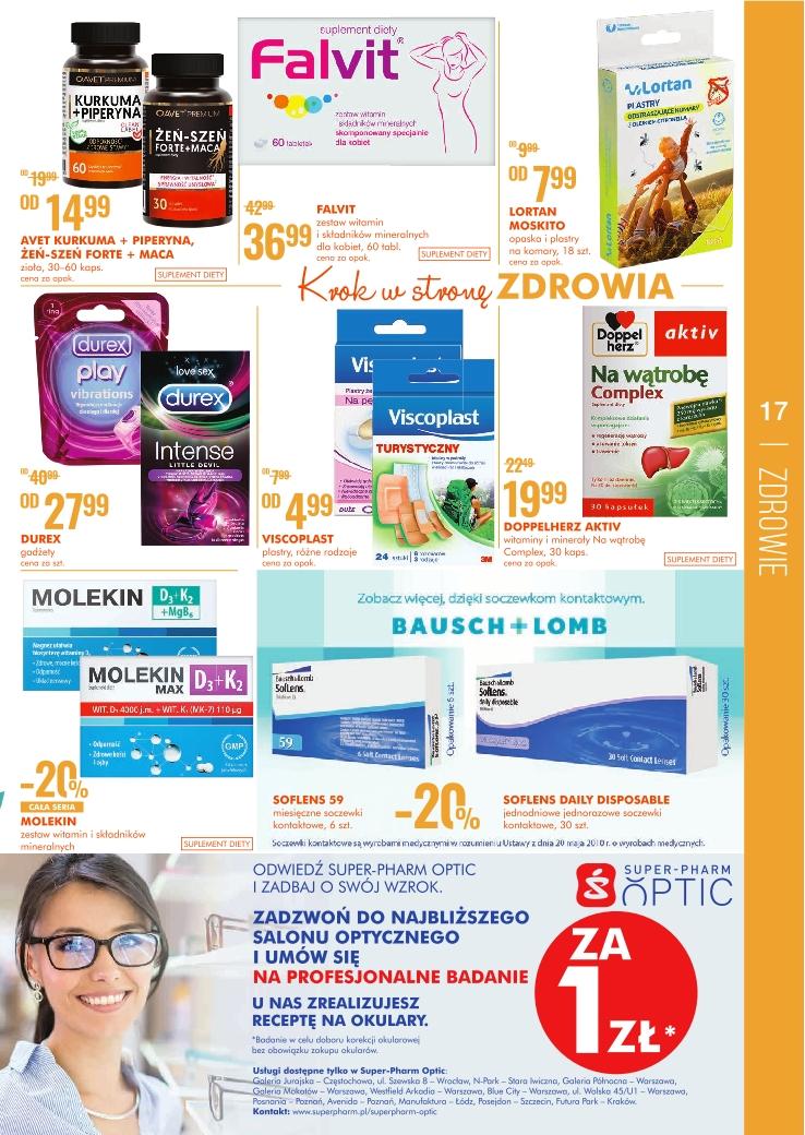 Gazetka promocyjna Superpharm str. 17