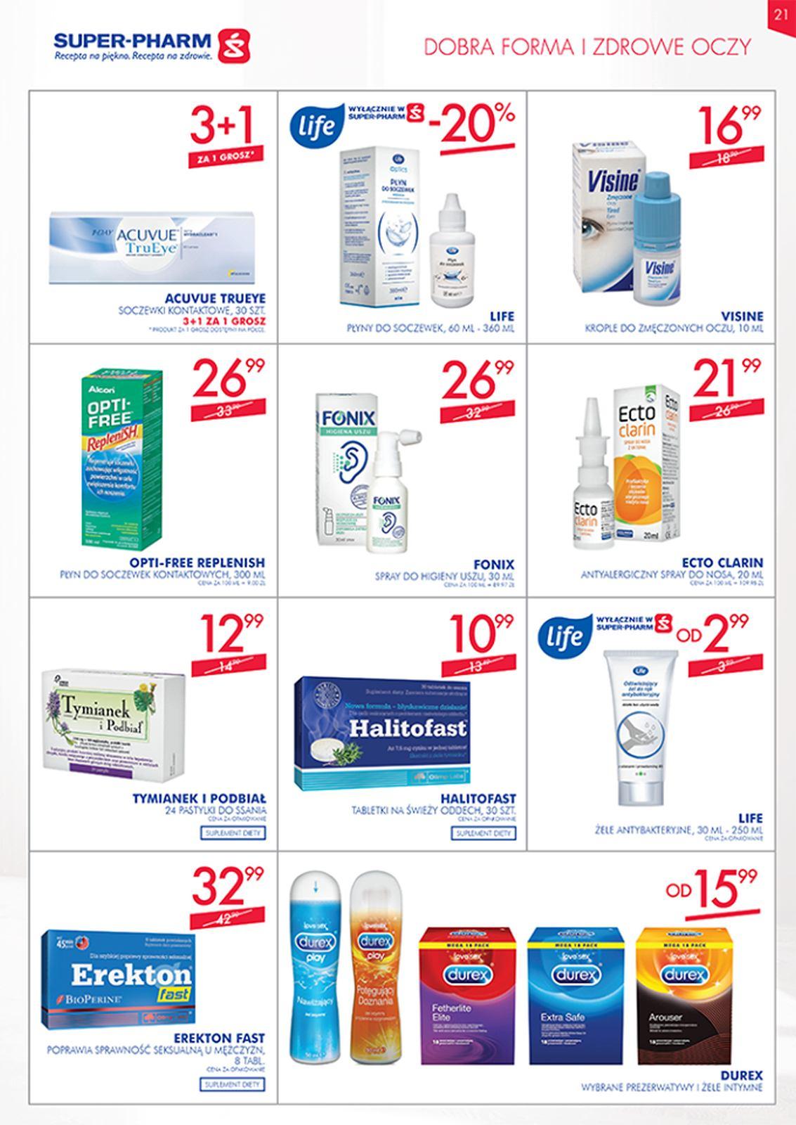 Gazetka promocyjna Superpharm str. 21