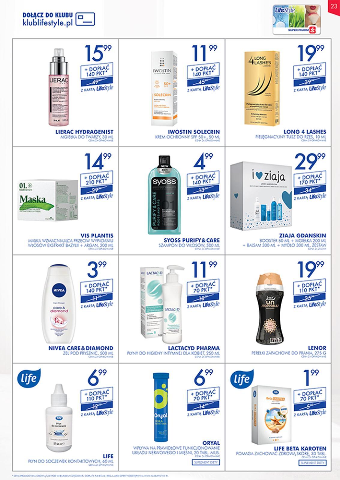 Gazetka promocyjna Superpharm str. 23