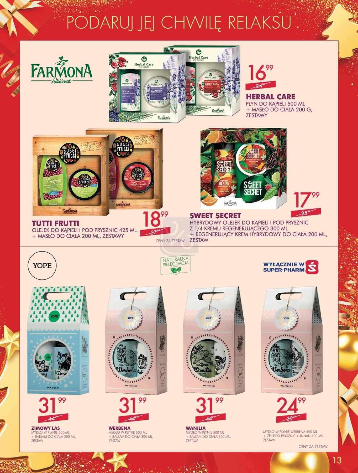 Gazetka promocyjna Superpharm str. 13