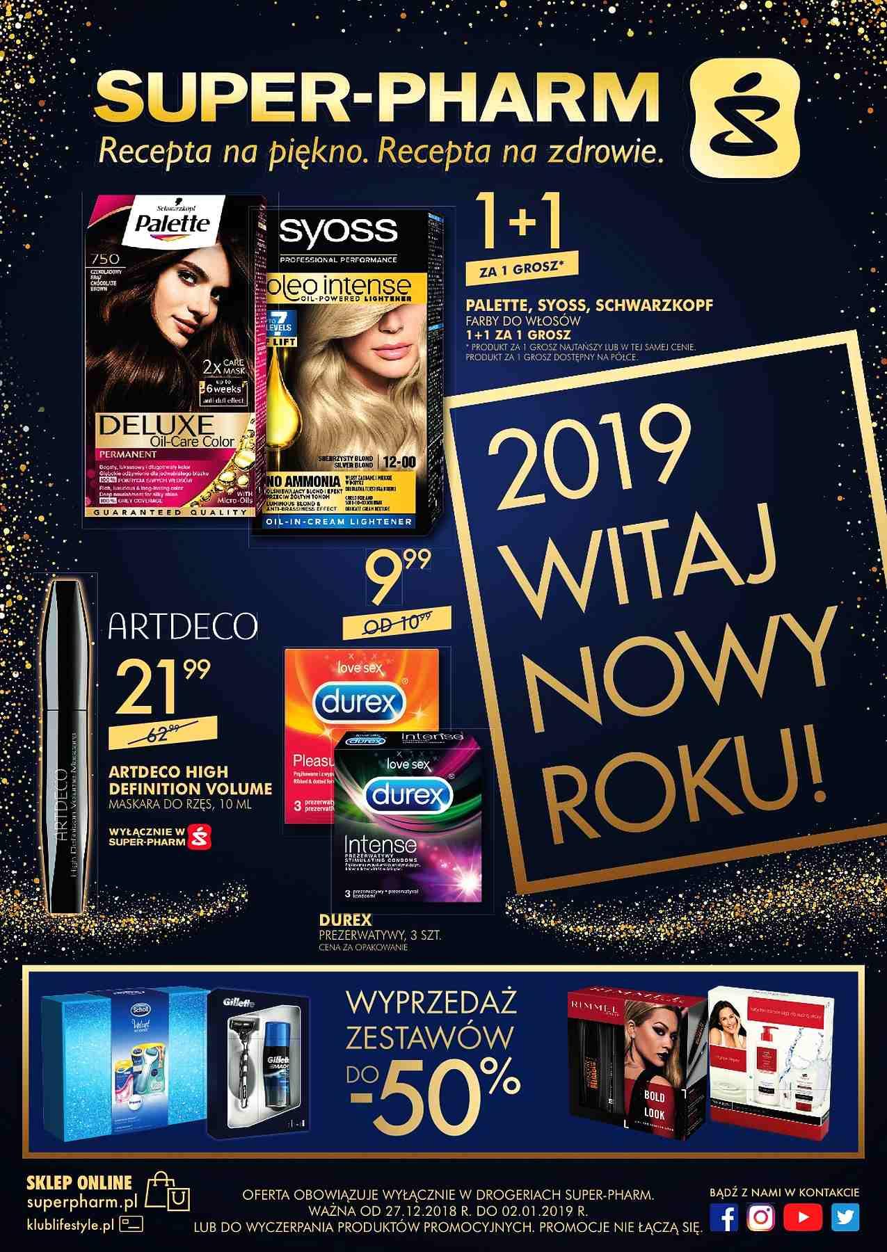 Gazetka promocyjna Superpharm str. 1