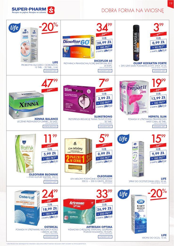 Gazetka promocyjna Superpharm str. 19