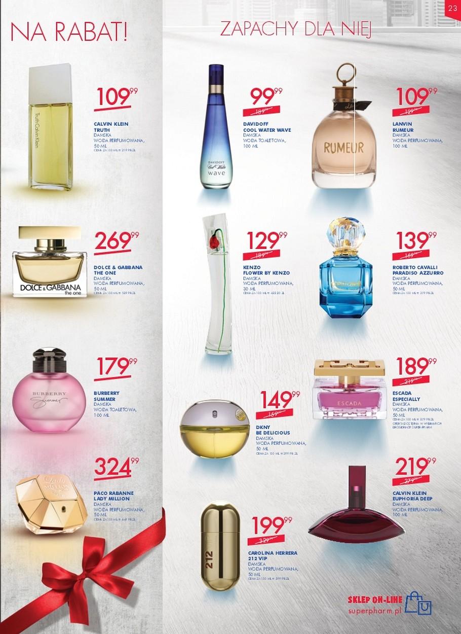 Gazetka promocyjna Superpharm str. 23