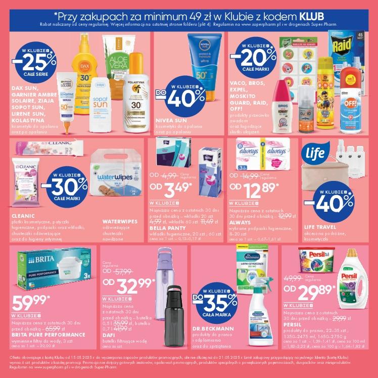 Gazetka promocyjna Superpharm str. 10