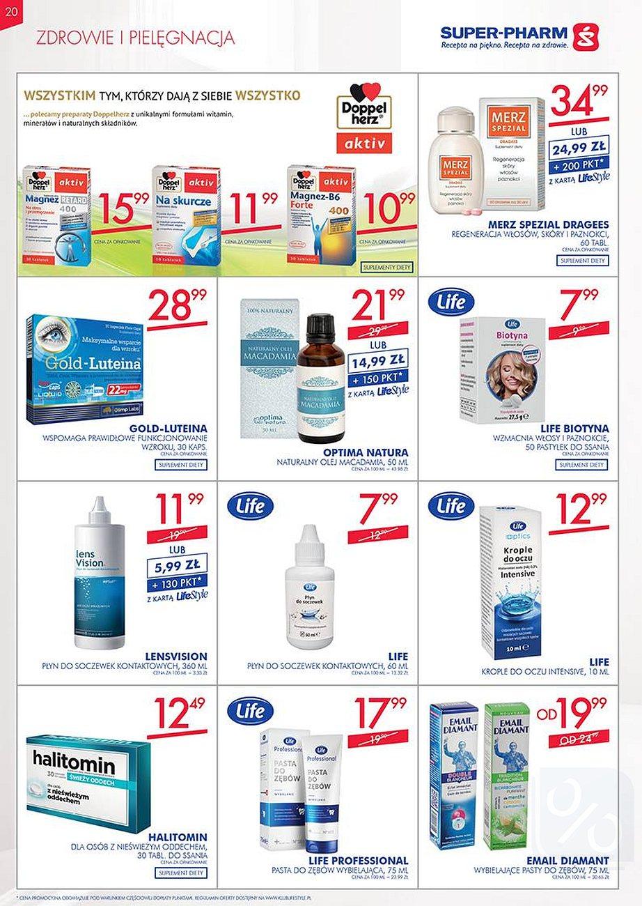 Gazetka promocyjna Superpharm str. 20