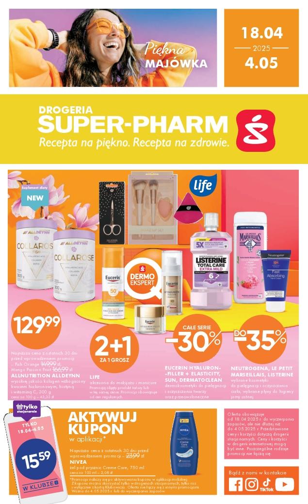 Gazetka promocyjna Superpharm str. 1