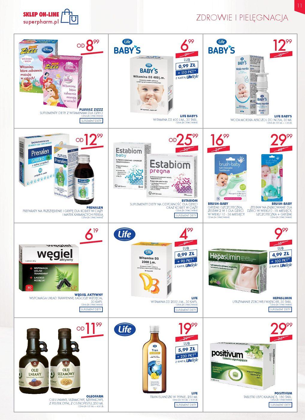 Gazetka promocyjna Superpharm str. 11
