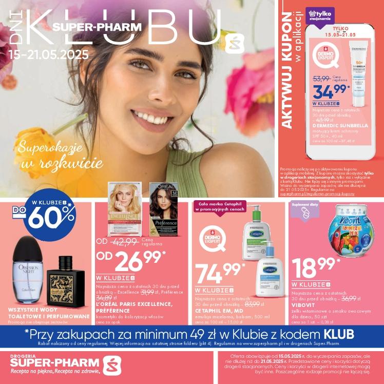 Gazetka promocyjna Superpharm str. 1