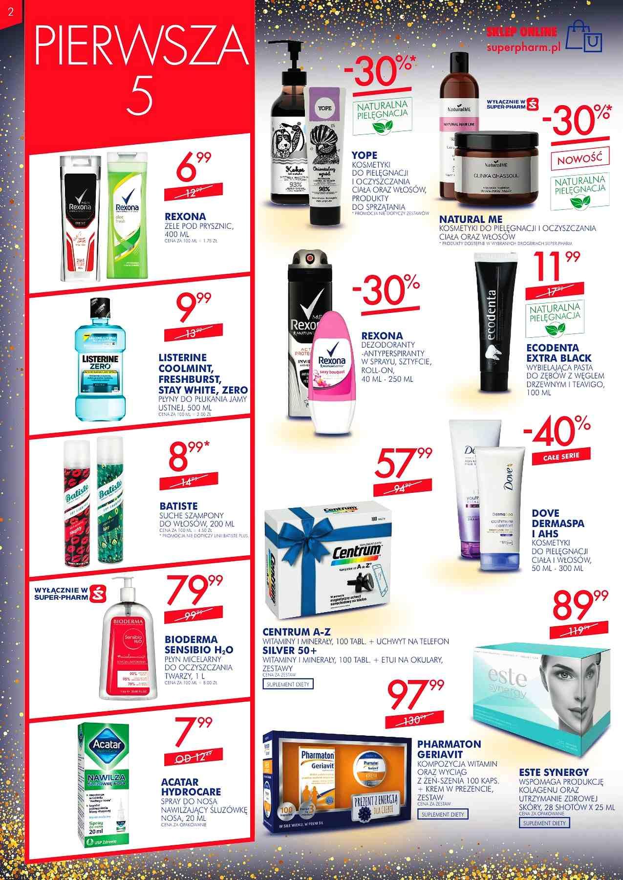 Gazetka promocyjna Superpharm str. 2