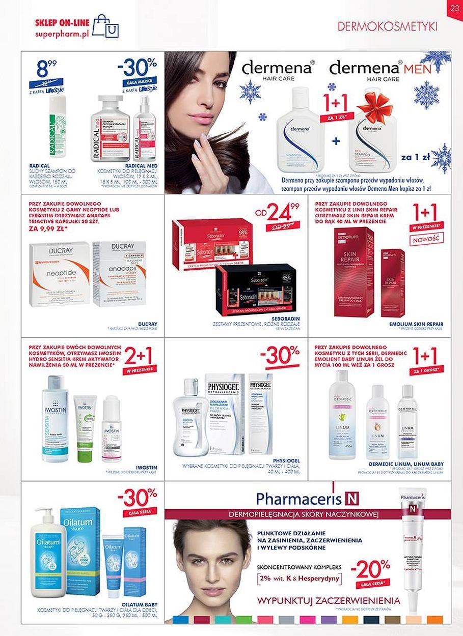 Gazetka promocyjna Superpharm str. 23