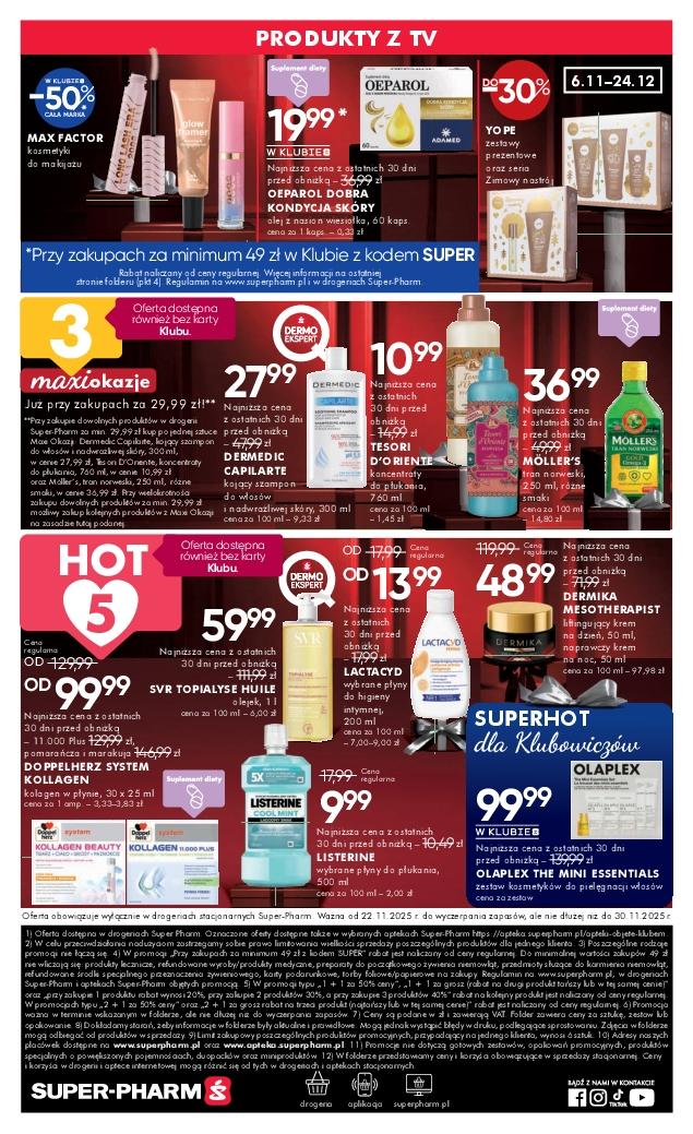 Gazetka promocyjna Superpharm str. 20