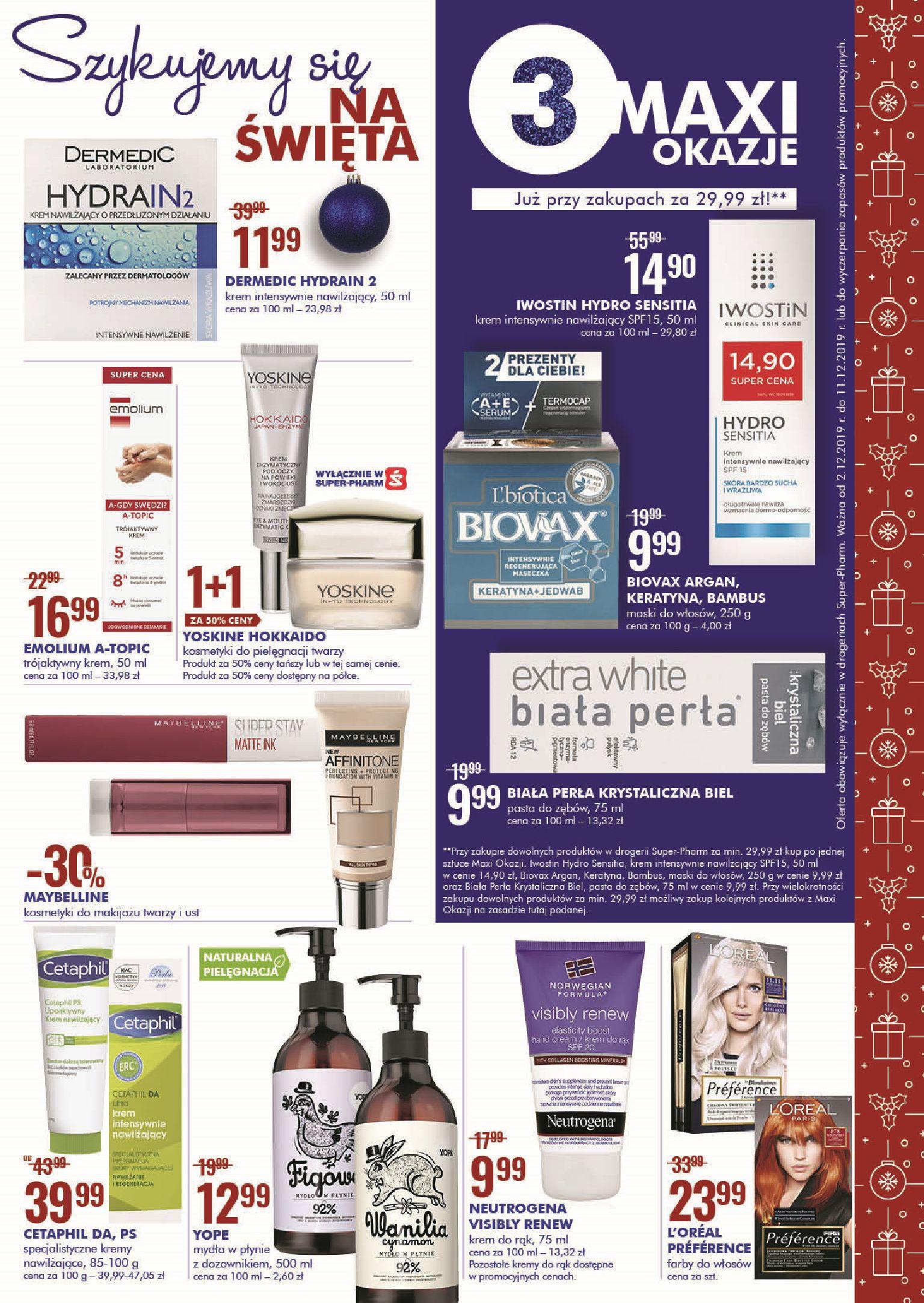 Gazetka promocyjna Superpharm str. 3