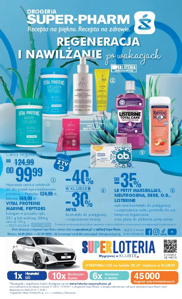 Gazetka promocyjna Superpharm str. 1