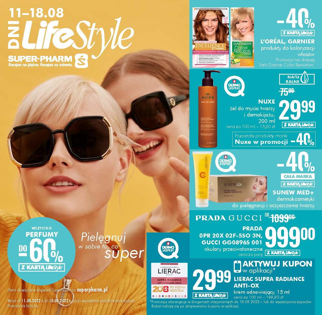 Gazetka promocyjna Superpharm str. 1