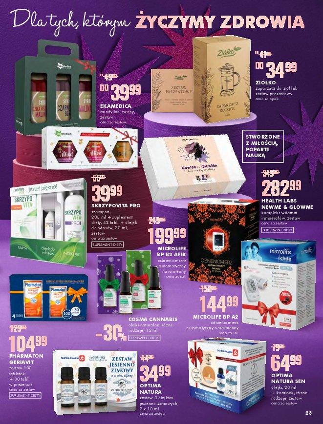 Gazetka promocyjna Superpharm str. 23
