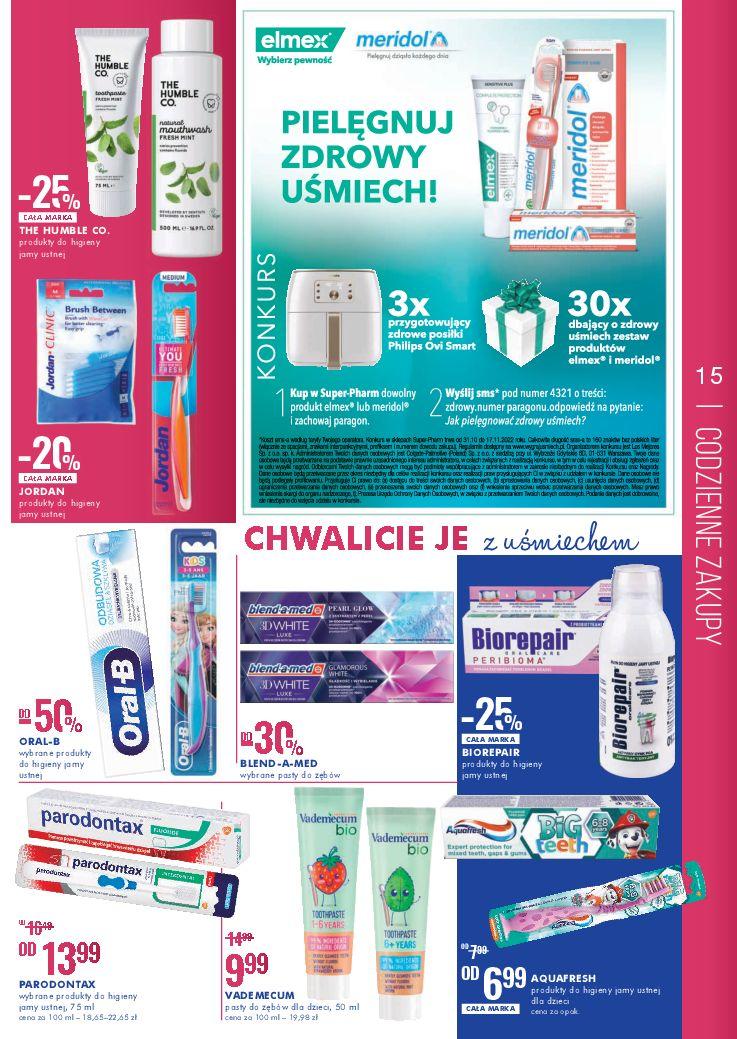 Gazetka promocyjna Superpharm str. 15