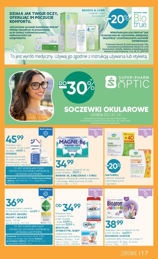 Gazetka promocyjna Superpharm str. 17