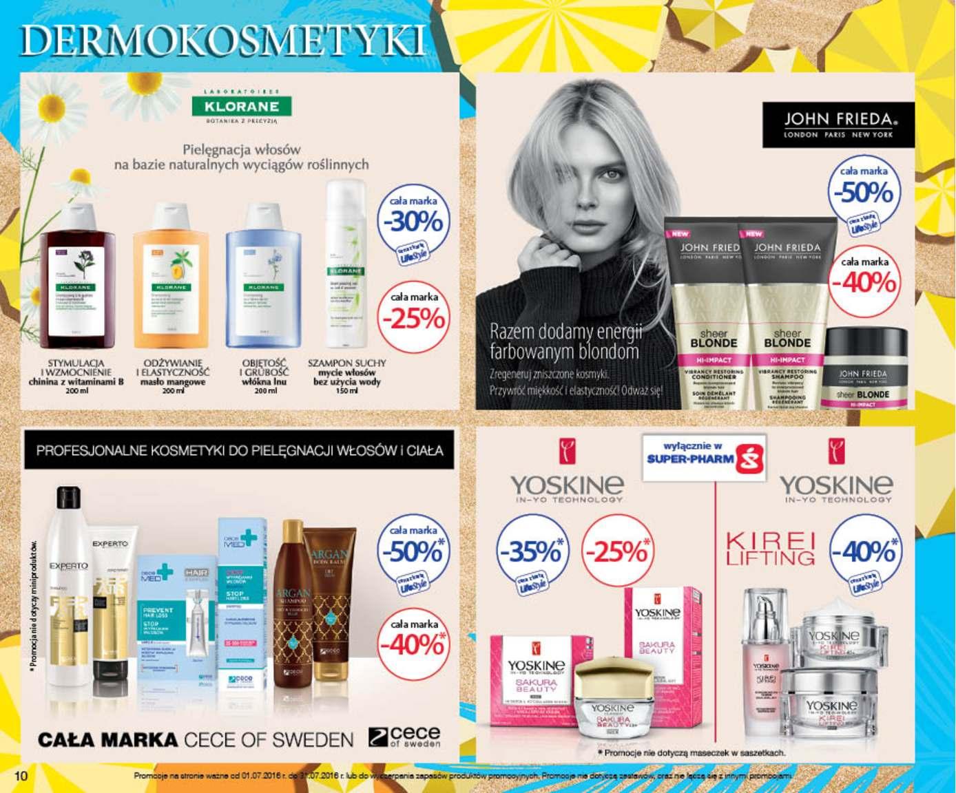 Gazetka promocyjna Superpharm str. 10