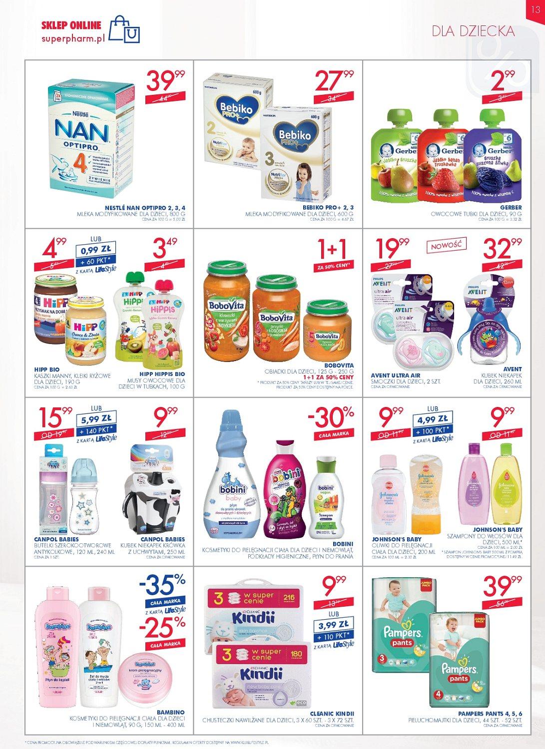 Gazetka promocyjna Superpharm str. 13