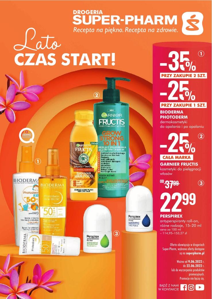 Gazetka promocyjna Superpharm str. 1
