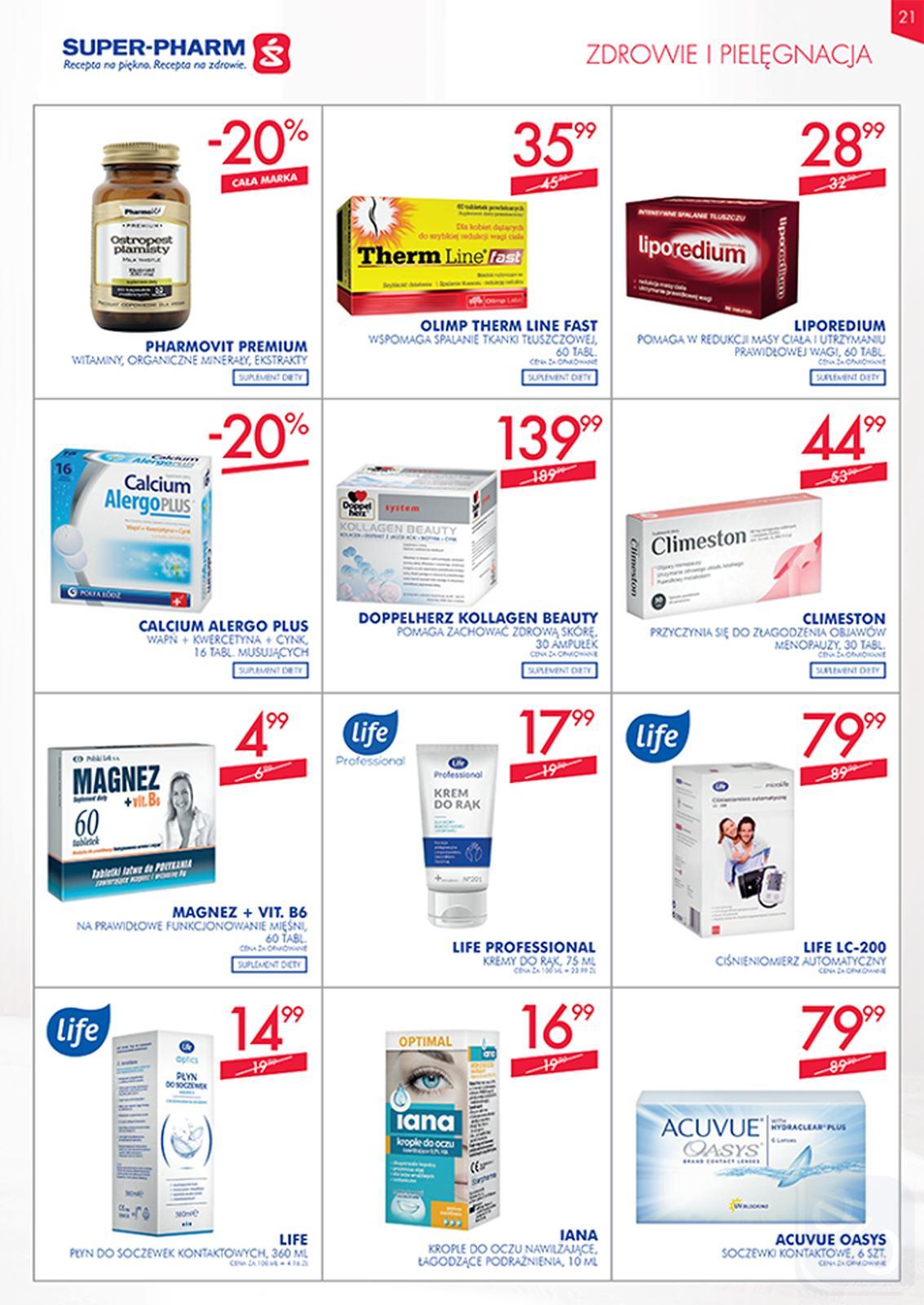 Gazetka promocyjna Superpharm str. 21