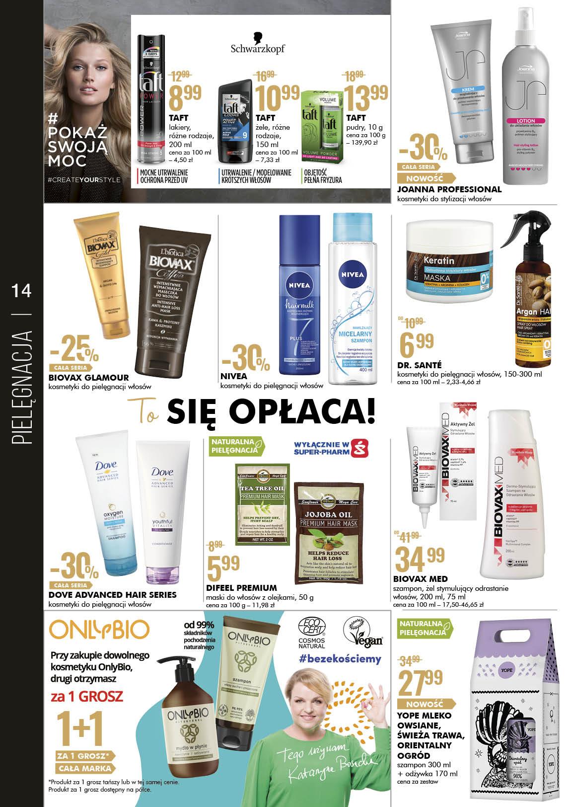 Gazetka promocyjna Superpharm str. 14