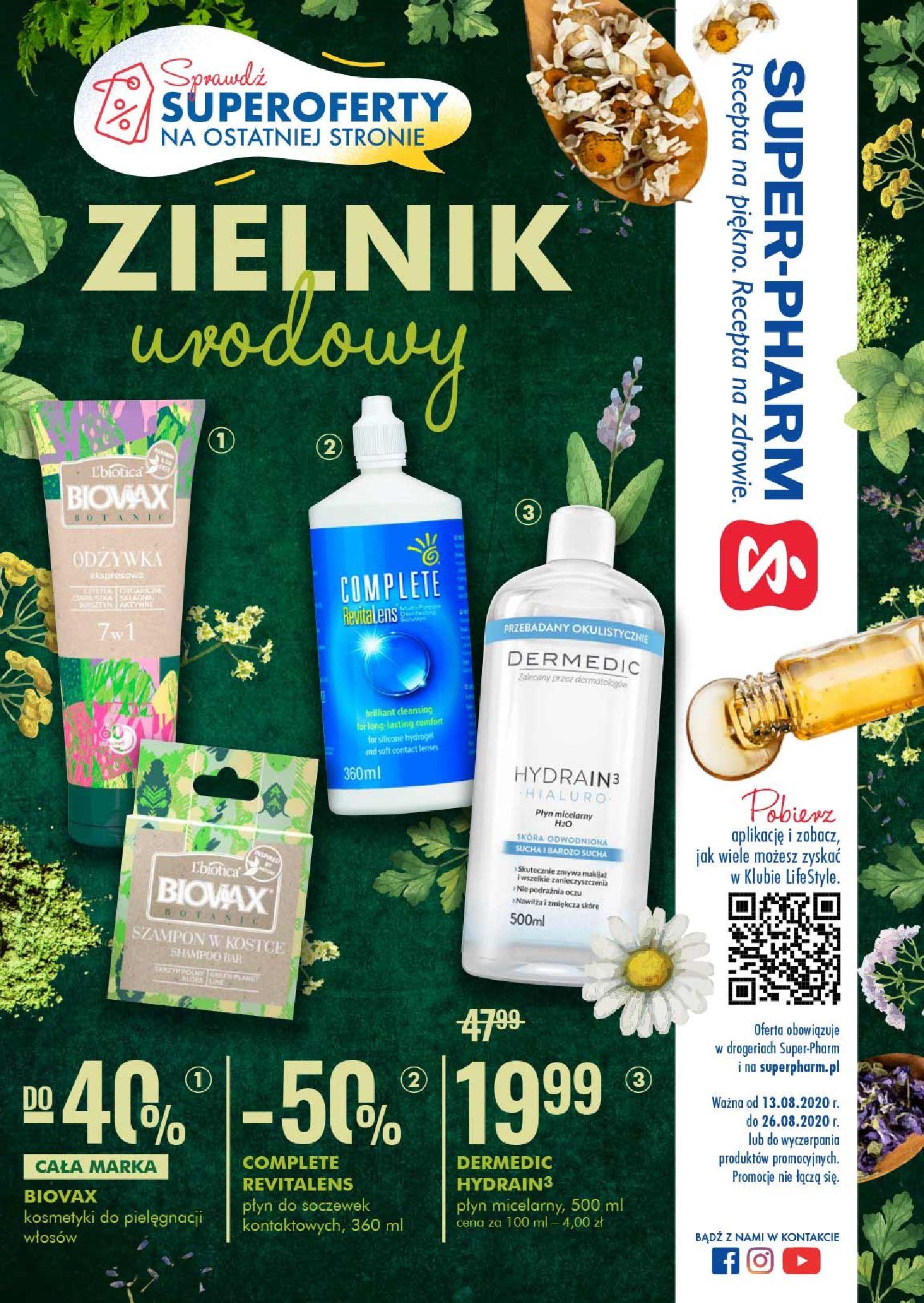 Gazetka promocyjna Superpharm str. 1