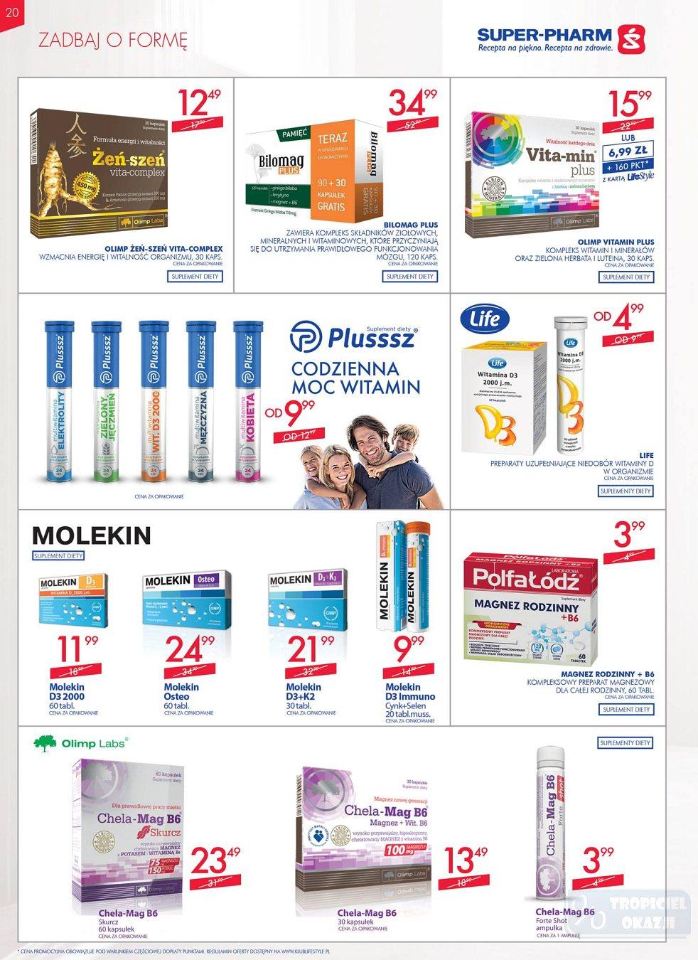 Gazetka promocyjna Superpharm str. 20