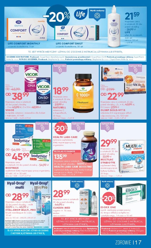 Gazetka promocyjna Superpharm str. 17