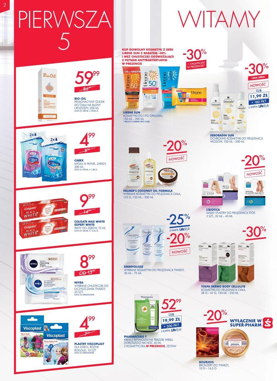 Gazetka promocyjna Superpharm str. 2